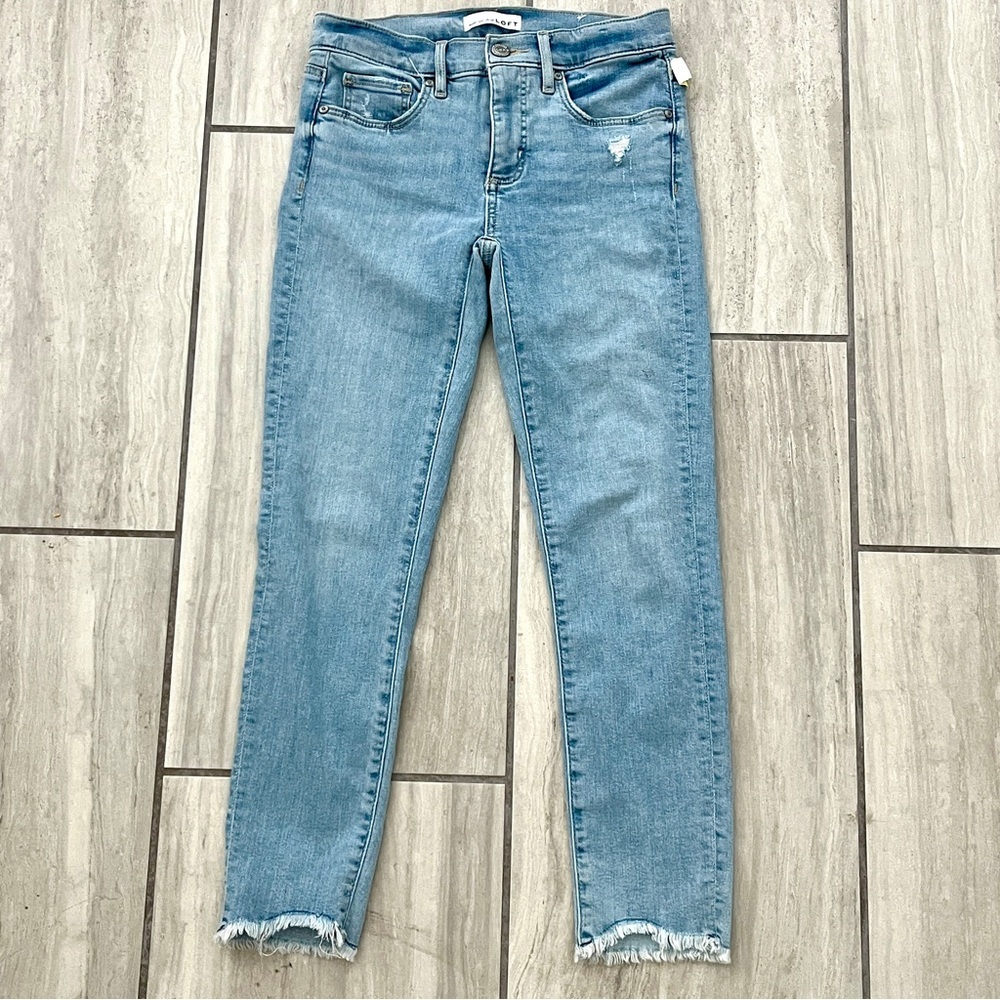 Loft Modern Skinny Crop Jeans